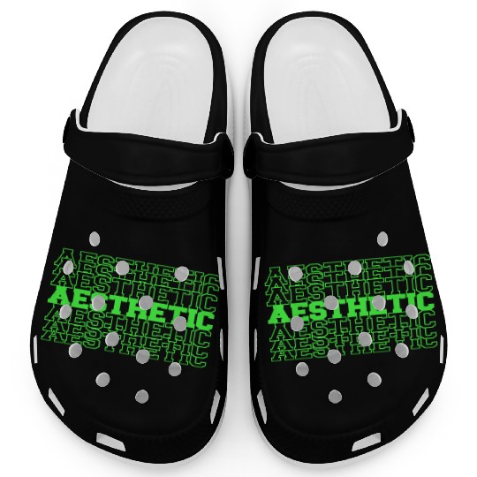 Neon Green Aesthetic Clogs