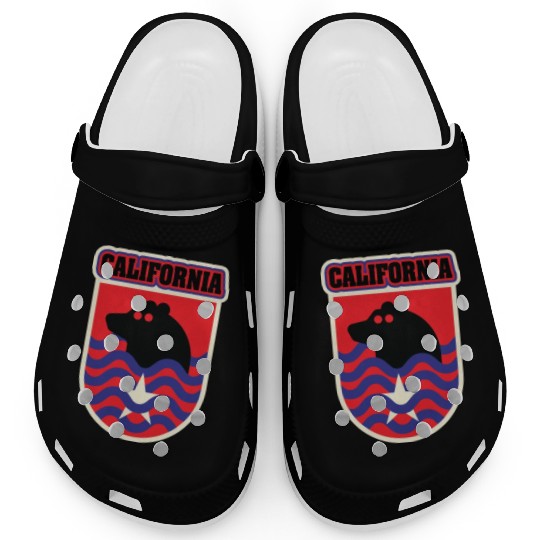 US States CALIFORNIA Clogs