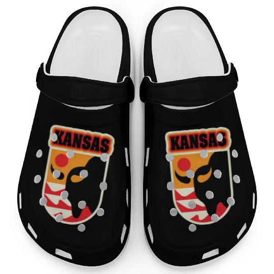 US States KANSAS Clogs