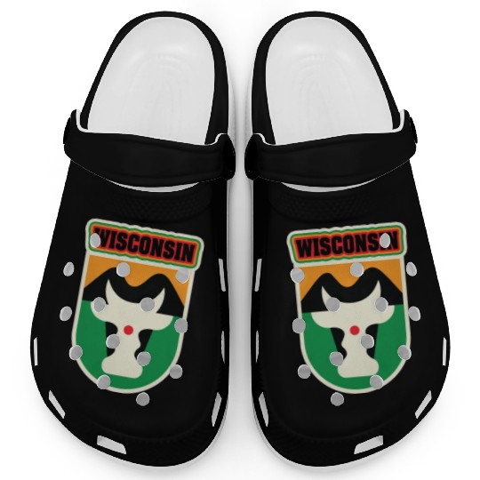 US States WISCONSIN Clogs