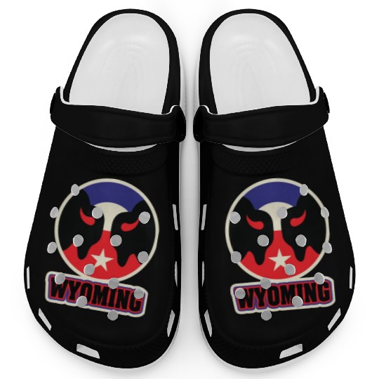 US States WYOMING Clogs