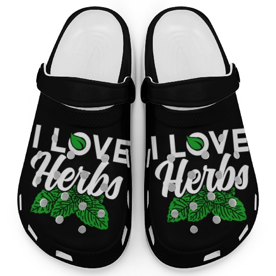 I Love Herbs Herbalist Gardening Herbalism Herb Clogs
