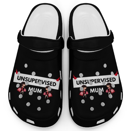 FUNNY DESIGN MUM awesome and cute Clogs