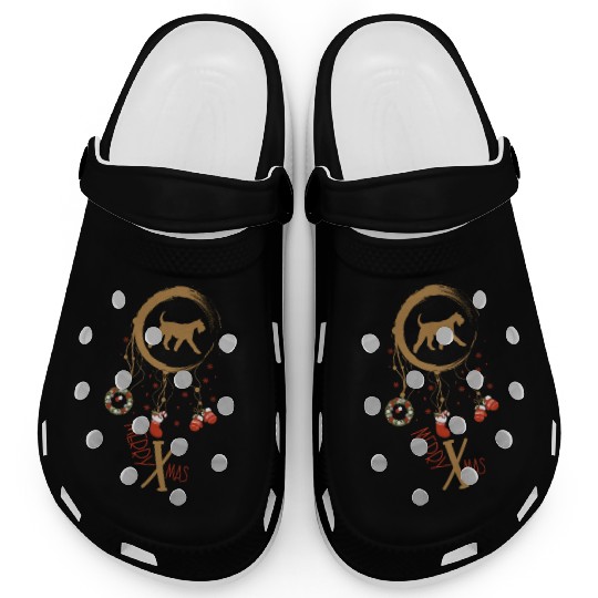 dog dreamcatcher Christmas Giant Schnauzer Clogs