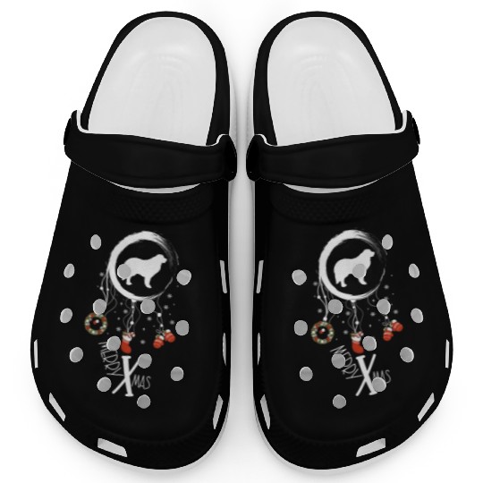 dog dreamcatcher Christmas Great Pyrenees Clogs