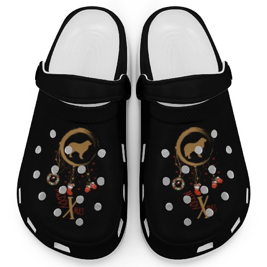 dog dreamcatcher Christmas Great Pyrenees Clogs