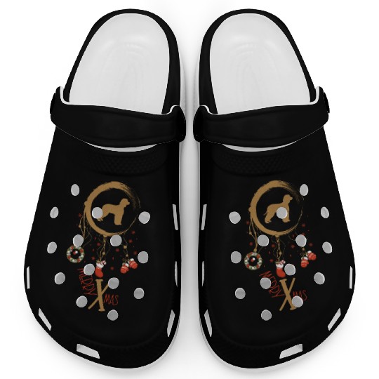 dog dreamcatcher Christmas Irish Water Spaniel Clogs