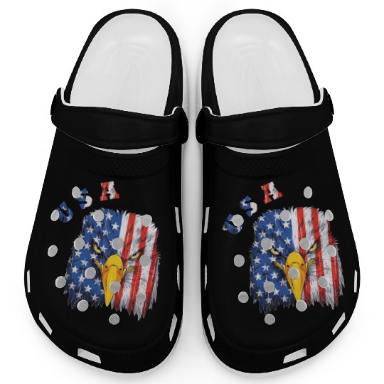 USA - Bald Eagle Clogs