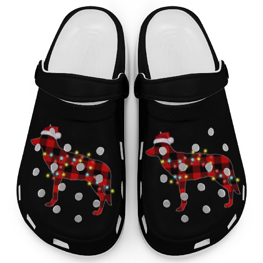 German Shepherd Christmas Dog Lover Pajamas Clogs