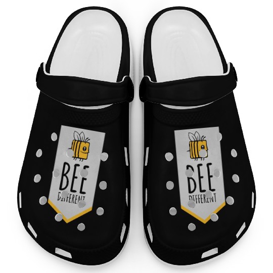 bee different saying quote Clogs