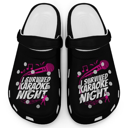 Karaoke Singer I Survived Karaoke Clogs
