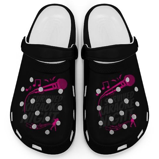 Karaoke Singer I Survived Karaoke Clogs