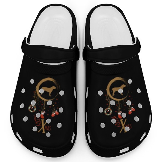 dog dreamcatcher Christmas Mastiff Clogs