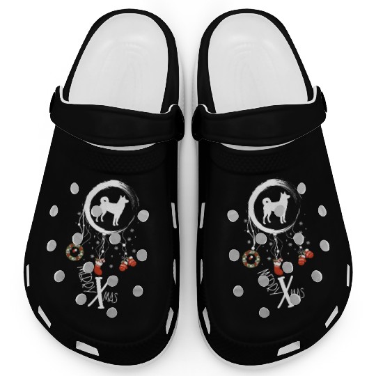 dog dreamcatcher Christmas Norrbottenspitz Clogs