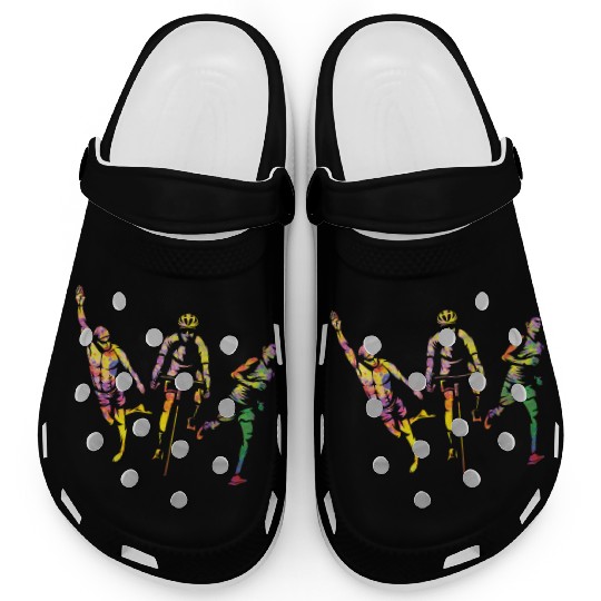 Watercolor Womens Triathlon Clogs