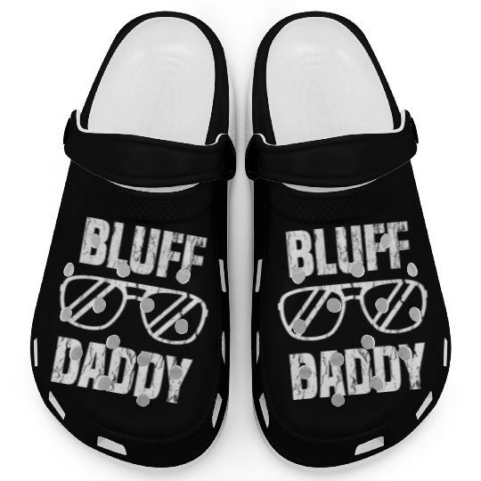 Bluff Daddy Playing Card Clogs Aviation Design