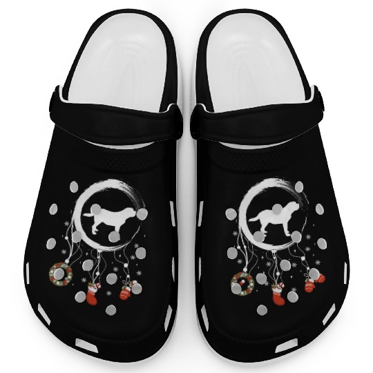 dog dreamcatcher Christmas Saint Bernard Clogs