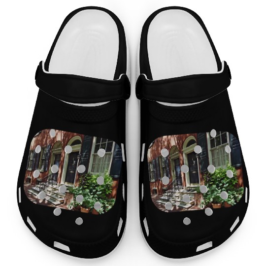 Philadelphia PA - Street in Society Hill Clogs