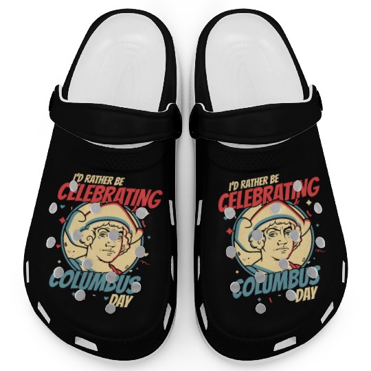 Columbus Day 1492 Clogs