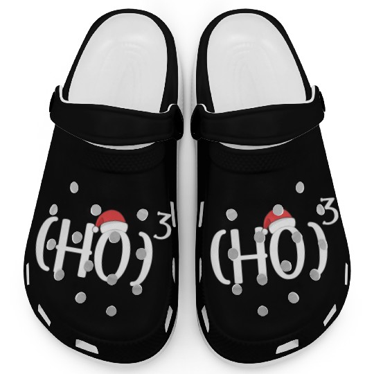 HO HO HO - Santa Claus Christmas Gift Idea Clogs