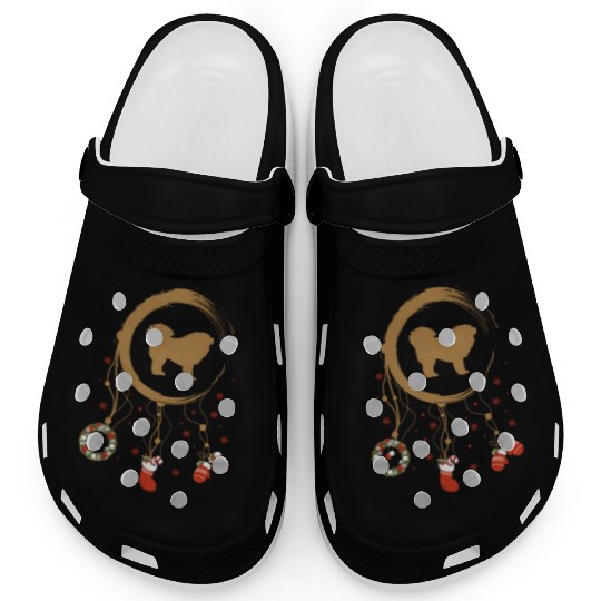 dog dreamcatcher Christmas Tibetan Mastiff Clogs