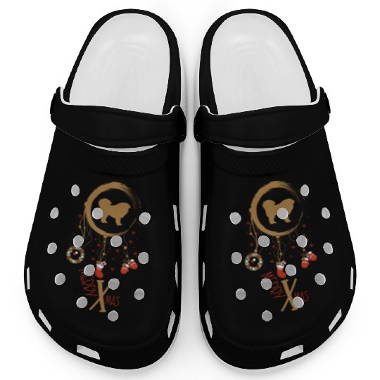 dog dreamcatcher Christmas Tibetan Mastiff Clogs