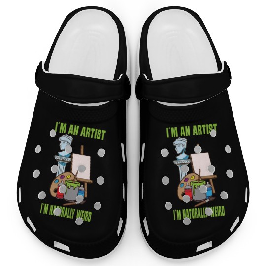 Artist Painting Painter Art Paint Art Teacher Clogs