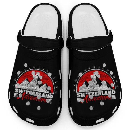 Switzerland Neutrality Home Gift Clogs