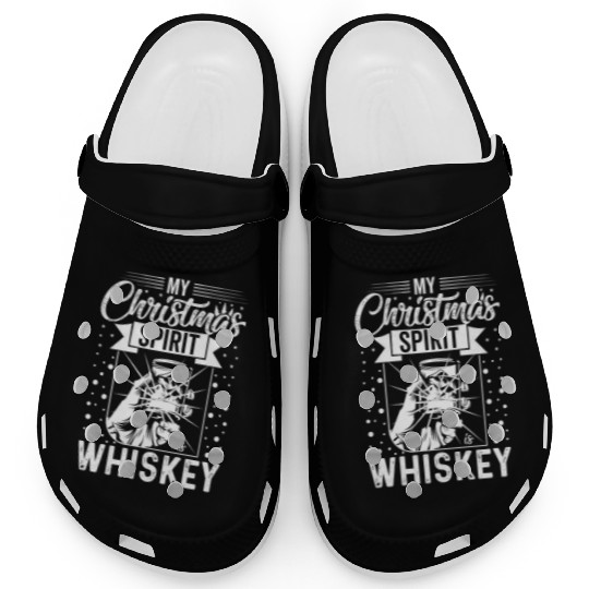 My Christmas Spirit is Whiskey Clogs