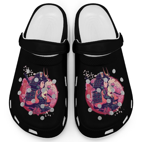 anime samurai Clogs