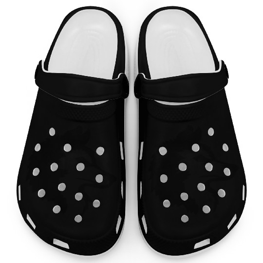 Alpha Wolf Cool Logo Clogs