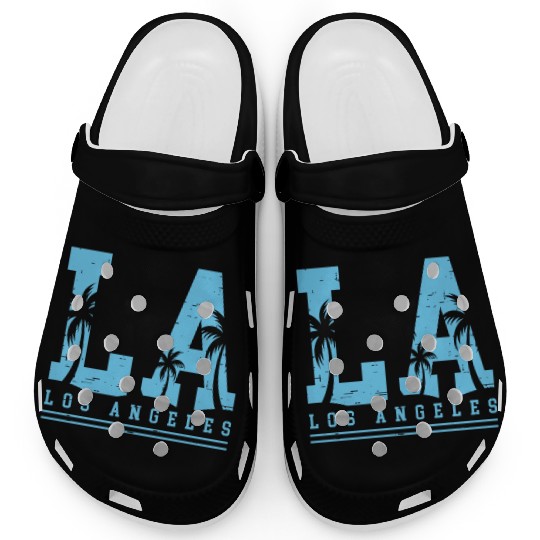 Los Angeles LA California Gift Clogs