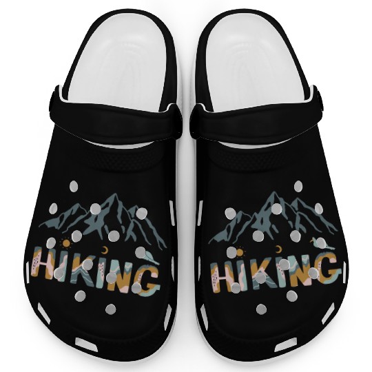 Hiking - KEEP CALM and HIKE ON Clogs