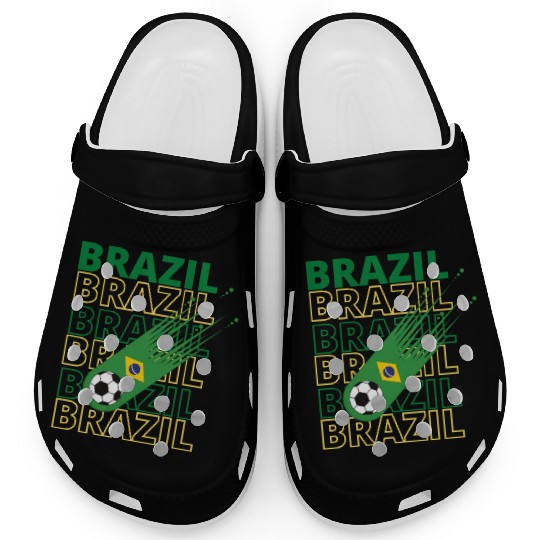 Retro World Brazil Soccer Clogs