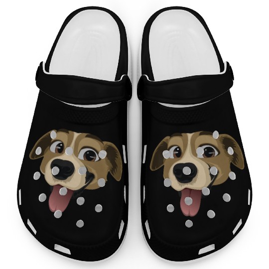 Golden Retriever Happy Dog Owners Pet Lover Gifts Clogs