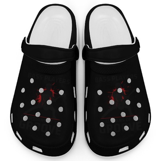 Bass Guitar Player Music Musician Bassist Funny Clogs