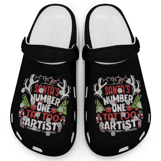 Santas Number One Tattoo Artist Tattooer Tattooist Clogs