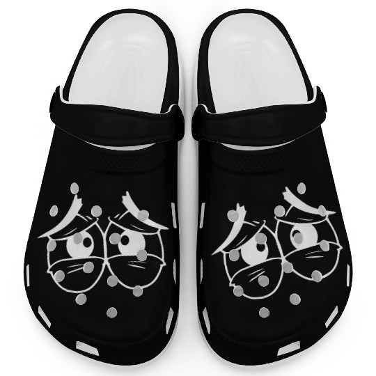 Sad crying eyes Clogs Clogs for Men, Women & Kid