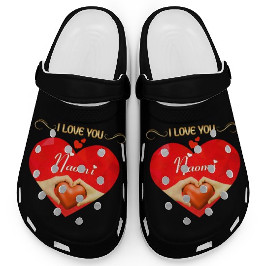 I love you Naomi Clogs