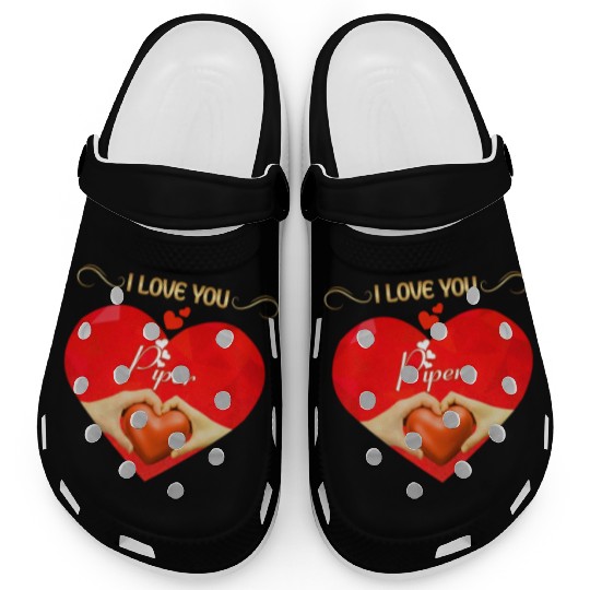 I love you Piper Clogs