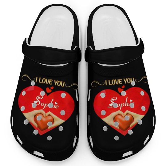 I love you Sophie Clogs