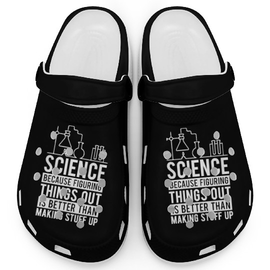 Figuring Things Out Science Teacher Student Gifts Clogs