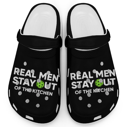 Cool Pickleball For Men Dad PickleBall Sports Clogs