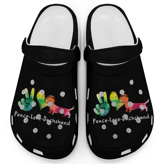 Dachshund Gift Dixie Wiener Doxie Dackel Clogs