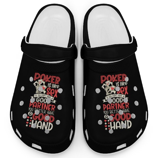 Poker Casino Poker Player Gambling Roulette Clogs