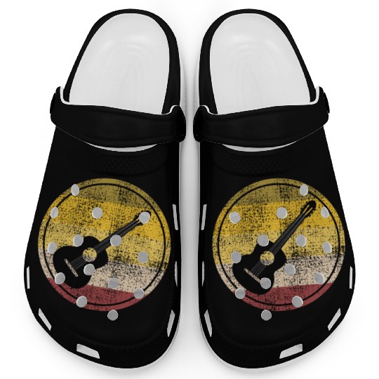 Acoustic Guitar Player Music Musician Guitarist Clogs