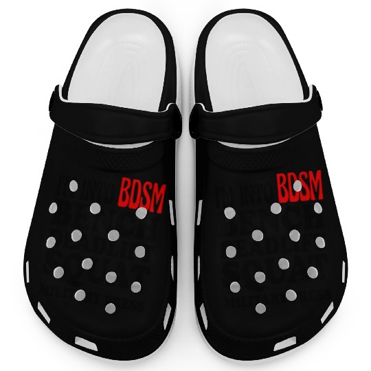 Im Into BDSM Bench Squat Deadlift Military Press13 Clogs