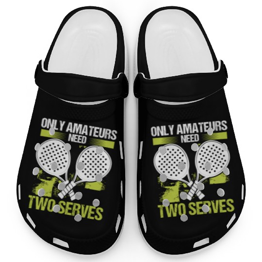 Paddle Tennis Player Match Amateurs Paddle Team Clogs