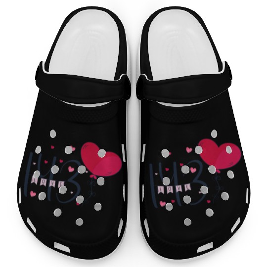 143 I Love You Valentines Day For Her Valentines Clogs