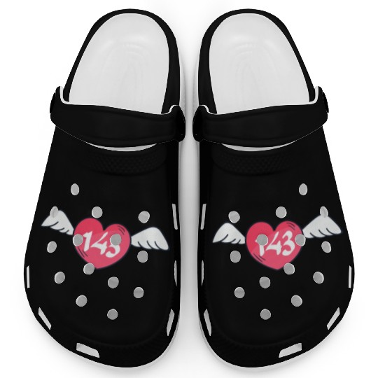 143 I Love You Valentines Day For Her Valentines Clogs